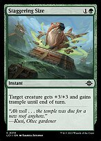Matte Finish The Lost Caverns of Ixalan Staggering Size ( #214 )