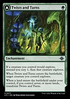 Matte Finish The Lost Caverns of Ixalan Twists and Turns // Mycoid Maze ( #217 )