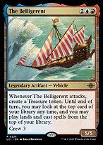 Matte Finish The Lost Caverns of Ixalan The Belligerent ( #225 )