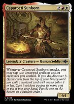 Matte Finish The Lost Caverns of Ixalan Caparocti Sunborn ( #226 )