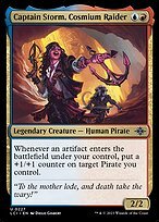 Matte Finish The Lost Caverns of Ixalan Captain Storm, Cosmium Raider ( #227 )