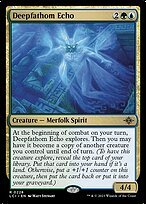 Matte Finish The Lost Caverns of Ixalan Deepfathom Echo ( #228 )