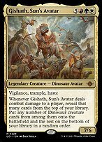 Matte Finish The Lost Caverns of Ixalan Gishath, Sun's Avatar ( #229 )