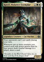 Matte Finish The Lost Caverns of Ixalan Kutzil, Malamet Exemplar ( #232 )