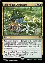 Matte Finish The Lost Caverns of Ixalan Squirming Emergence ( #241 )