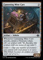 Matte Finish The Lost Caverns of Ixalan Careening Mine Cart ( #247 )