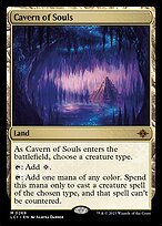 Matte Finish The Lost Caverns of Ixalan Cavern of Souls ( #269 )