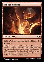 Matte Finish The Lost Caverns of Ixalan Hidden Volcano ( #277 )