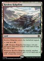 Matte Finish The Lost Caverns of Ixalan Restless Ridgeline ( #283 )