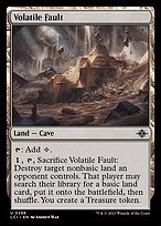 Matte Finish The Lost Caverns of Ixalan Volatile Fault ( #286 )