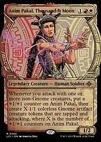 Matte Finish The Lost Caverns of Ixalan Anim Pakal, Thousandth Moon ( #300 )