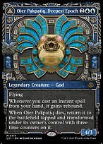 Matte Finish The Lost Caverns of Ixalan Ojer Pakpatiq, Deepest Epoch // Temple of Cyclical Time ( #315 )