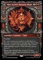 Matte Finish The Lost Caverns of Ixalan Ojer Axonil, Deepest Might // Temple of Power ( #317 )