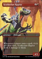 Matte Finish The Lost Caverns of Ixalan Scytheclaw Raptor ( #323 )