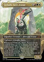 Matte Finish The Lost Caverns of Ixalan Gishath, Sun's Avatar ( #330 )