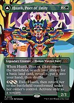 Matte Finish The Lost Caverns of Ixalan Huatli, Poet of Unity // Roar of the Fifth People ( #339 )