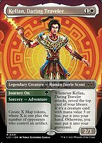 Matte Finish The Lost Caverns of Ixalan Kellan, Daring Traveler // Journey On ( #341 )