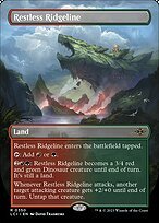 Matte Finish The Lost Caverns of Ixalan Restless Ridgeline ( #350 )