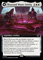 Matte Finish The Lost Caverns of Ixalan Thousand Moons Smithy // Barracks of the Thousand ( #357 )