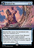 Matte Finish The Lost Caverns of Ixalan Braided Net // Braided Quipu ( #360 )