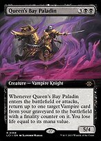 Matte Finish The Lost Caverns of Ixalan Queen's Bay Paladin ( #368 )