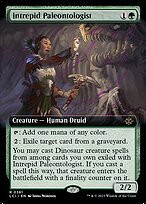 Matte Finish The Lost Caverns of Ixalan Intrepid Paleontologist ( #381 )