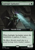 Matte Finish The Lost Caverns of Ixalan Jadelight Spelunker ( #382 )