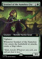 Matte Finish The Lost Caverns of Ixalan Sentinel of the Nameless City ( #383 )