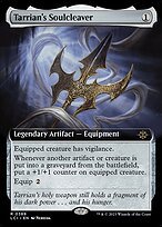 Matte Finish The Lost Caverns of Ixalan Tarrian's Soulcleaver ( #389 )