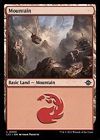 Matte Finish The Lost Caverns of Ixalan Mountain ( #400 )