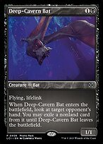 Matte Finish The Lost Caverns of Ixalan Deep-Cavern Bat ( #406 )