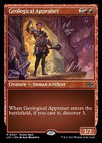 Matte Finish The Lost Caverns of Ixalan Geological Appraiser ( #407 )