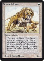 Matte Finish Limited Edition Alpha Savannah Lions ( #38 )
