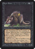 Matte Finish Limited Edition Alpha Plague Rats ( #121 )