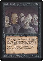 Matte Finish Limited Edition Alpha Scathe Zombies ( #125 )