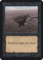 Matte Finish Limited Edition Alpha Sinkhole ( #129 )