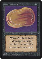 Matte Finish Limited Edition Alpha Warp Artifact ( #133 )