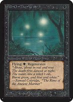 Matte Finish Limited Edition Alpha Will-o'-the-Wisp ( #135 )