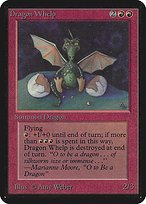 Matte Finish Limited Edition Alpha Dragon Whelp ( #141 )