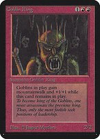 Matte Finish Limited Edition Alpha Goblin King ( #154 )