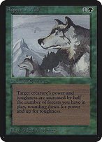 Matte Finish Limited Edition Alpha Aspect of Wolf ( #184 )