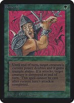 Matte Finish Limited Edition Alpha Berserk ( #185 )