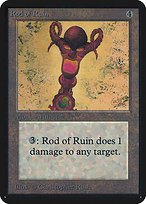 Matte Finish Limited Edition Alpha Rod of Ruin ( #268 )