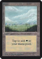 Matte Finish Limited Edition Alpha Plains ( #287 )