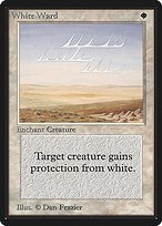 Glossy Finish Limited Edition Beta White Ward ( #45 )