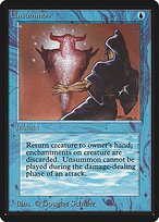 Glossy Finish Limited Edition Beta Unsummon ( #87 )