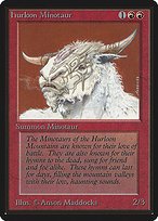 Glossy Finish Limited Edition Beta Hurloon Minotaur ( #159 )