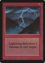 Glossy Finish Limited Edition Beta Lightning Bolt ( #162 )