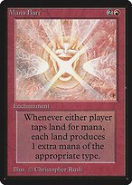 Glossy Finish Limited Edition Beta Mana Flare ( #163 )