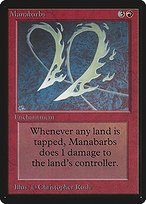 Glossy Finish Limited Edition Beta Manabarbs ( #164 )